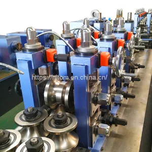 Round Pipe Making Machinery Carbon Steel High Precision ERW Tube Mill Line thumbnail-3