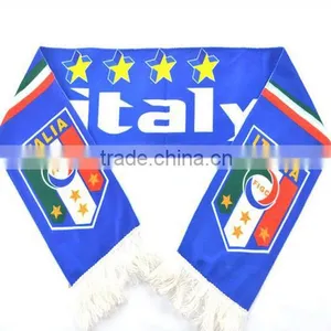 Soccer Fan Scarf, Custom Print Knitted Football Scarf thumbnail-5