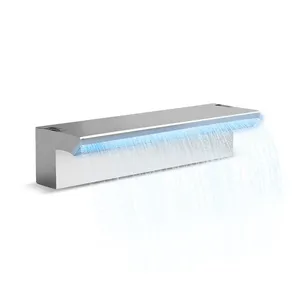 Stainless Steel 304 High Quality PIKES Water Descent High Stability Reliable LED Waterfall For Wholesale thumbnail-3