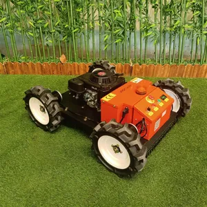 Slope Mower Cost, China Robot Lawn Mower for Hills Price, Radio Control Lawn Mower for Sale thumbnail-1