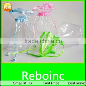 Vinyl Bags See Through Drawstring Bag thumbnail-1