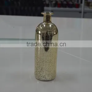 Small Size Gold Unique Shape Vases Flower Vase thumbnail-3