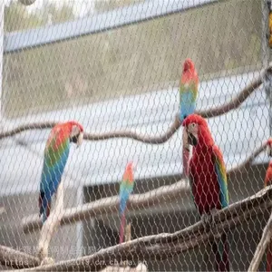 Lightweight Stainless Steel SUS304 316 316L Macaw Aviary Wire Netting Plain Weave Bird Aviary Mesh Panels for Zoo thumbnail-5