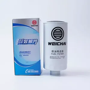Weichai High-Efficiency Diesel Filter Element 1000422382/1000422384 Fuel Filter for Construction Machinery Parts thumbnail-1
