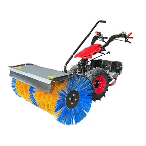 Small Self-propelled Road Snow Plow Urban Road Gasoline Snow Plow Municipal Sanitation Walking Snow Plow thumbnail-1