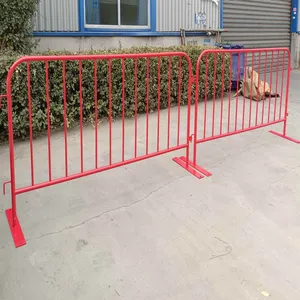Mobile Temporary Stainless Steel Crowd Control Barriers for Short-term Isolation, Zoning, or Order Maintenance thumbnail-4