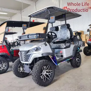 New-style Oulilang Electric Golf Carts, Four-wheel Sightseeing, Scenic Area Tourism Shuttle and Patrol Vehicles, Factory Direct Sale thumbnail-2