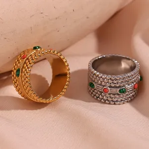 Stainless Steel Ring for Fashion Jewelry, Modern Stackable Rings, Suitable for Daily Wear Wholesale thumbnail-5