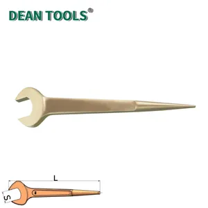 Non-Sparking Construction Open End Wrench,Non-Sparking Spud Wrench,Construction Spud Wrench thumbnail-5