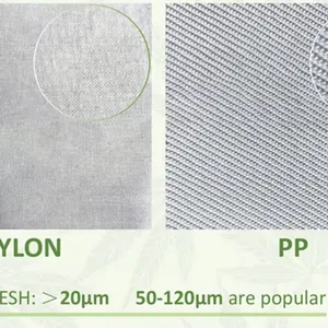 Nylon Filter Bags for Rotary Basket Centrifuges, 200 Micron, Custom Sizes Available, Temperature Rating 120°C, Mill Test Report thumbnail-1