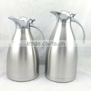 1L 1.8L 2.2L 1.5L Double Wall Insulated Stainless Steel Vacuum Coffee Pot Water Bottle thumbnail-2