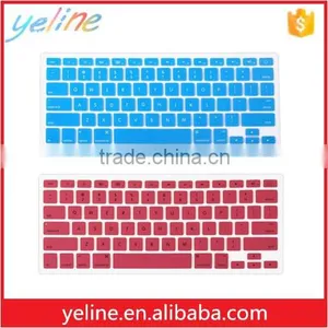 Colorful Transparent Silicone Keyboard Covers for Pro 13 " 15" 17" thumbnail-5