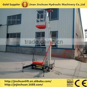 High Quality Single Mast Aluminium Alloy Hydraulic Lift Platform thumbnail-2