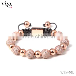 2016 The Best Selling Chinese Knot Beads Jewelry With 316L Stainless Steel Bracelet Jewelry Gift for Women Wholesales thumbnail-1