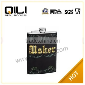 18/8 304 FDA and LFGB High Quality Luxury Hip Flask Set thumbnail-1