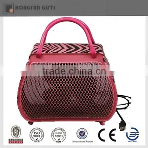 Home Decoration Box Shape USB Metal Fan thumbnail-1