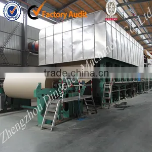High Performance 1575mm Corrugated Paper Machine With Capacity of 10 Tons Per Day thumbnail-3