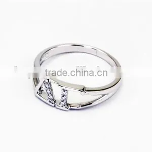 Greek Sorority Finger Ring Delta Gamma Ring thumbnail-1