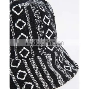 Wholesale Custom Cool Pattern Mens Bucket Hat thumbnail-4