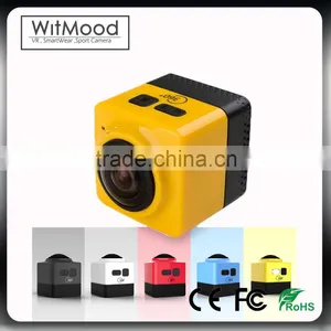 2016 Factory Price HD 360 Cube VR Panorama Camera Action Camera Sport Camera Wifi Manufacturer Sportcamera 360 Degree Camera thumbnail-1