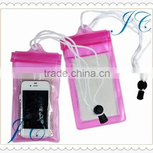 PVC Mobile Phone Pouch With Strawing/waterproof Cell Phone Bag/promotional Phone Waterproof Bag thumbnail-2