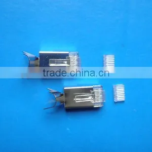 High Quality Connectorcat5e/cat6/cat6A/cat7 Unshielded RJ45 Modular Plug thumbnail-1