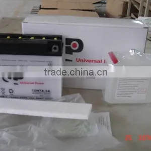 Dry Charged Vented Motorcycle Battery 12N7-3A 12V 7AH thumbnail-1