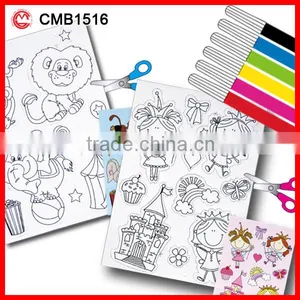 Hot Sale Coloring Custom Funny Educational Souvenir Kids Magnets for Fridge thumbnail-1