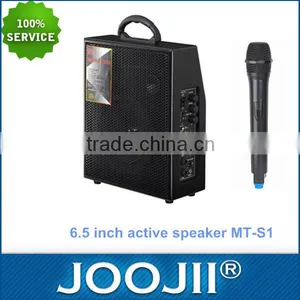 High Quality 6.5 Inch Hi-fi Multimedia Active Speaker System With USB SD thumbnail-1