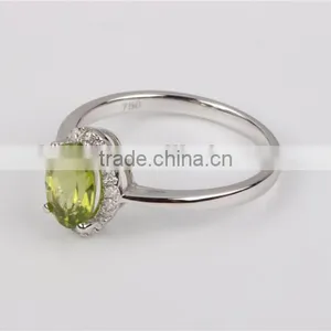 Sartificial Stone Designs Sterling Ring Panyu Factory Process Jewelry thumbnail-4
