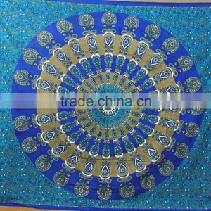 Printed Bed Sheets Cotton Mandala Tapestry thumbnail-1