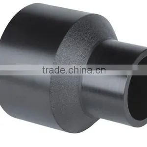 90mm-150mm Large Diameters Hdpe Pipe Reducer , Customized Processing of Plastic Parts thumbnail-1