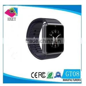Alarm Chronograph 0.3M Camera GT 08 Smart Watch thumbnail-1