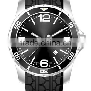 2015 Hot Time Silicone Band Stainless Steel Case Wholesale Products thumbnail-4