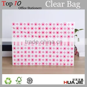 Plastic Clear Bag Folder Shape Carrying A4 Paper File Folder Bag pp File Document Bags thumbnail-1