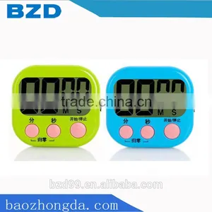Smart Large LCD Display Mini Electronic Countdown Timer Switch Count Up and Count Down Timer With Switch/Pothook/Holder/Magnet thumbnail-1