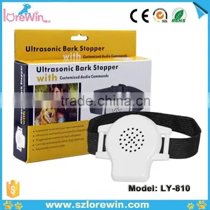 LoreWin LY-810 Recording Voice Dog Collar No Bark Ultrasonic Dog Collar thumbnail-1