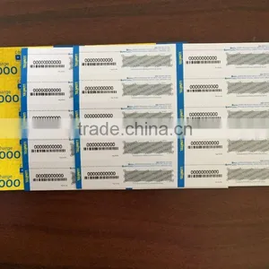 Telecom Prepaid Paper Scratch Cards thumbnail-1