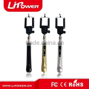 Stainless Steel Telescopic Rod Mini Wireless Monopod Selfie Stick thumbnail-4
