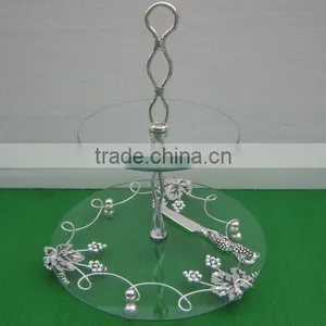 Clear Glass Tray thumbnail-1