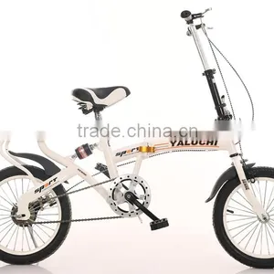 12 Inch Steel Folding Bike Bicycle thumbnail-1