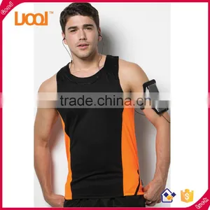 Hot Sale Sublimation Custom Mens Running Vest Body Building Gym Tank Top Wholesale thumbnail-1