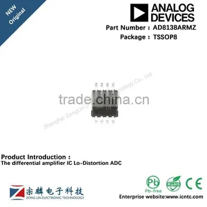 Genuine Original AD8138ARMZ TSSOP8 TSSOP8 AD8138 Differential Amplifier thumbnail-1