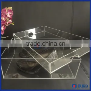 China Supplier Sneaker Display for Man Running Shoes / Clear Acrylic Shoe Box With Lid thumbnail-4