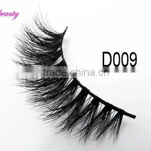 Real Mink Strip Eyelash 3D Styles Mink Fur Eye Lashes thumbnail-3