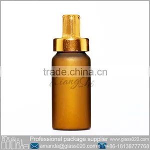 20ml Frosty Vial Glass Bottle on With Cap thumbnail-4