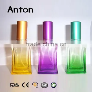 100ml Colorful Rectangular Glass Perfume Bottle Presentoire Maquillage thumbnail-1