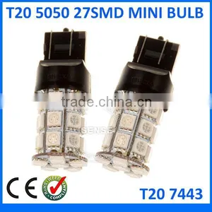 W21/5W 7443 T20 27SMD 5050 LED Car Brake Lights Rear Lights Stop Lights thumbnail-2