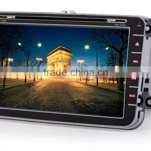 8" Car DVD/GPS USB Player Radio Gps MAP Bluetooth For VW PASSAT Tiguan Sharan Multivan T5 thumbnail-3