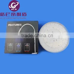 7 Color Changing RGB LED Shower Head 9 LED Shower Temperature Sensor Controlled ABS Chroming No Need Power Shower Faucets thumbnail-1